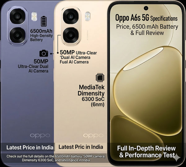 Oppo A6s 5G Specifications